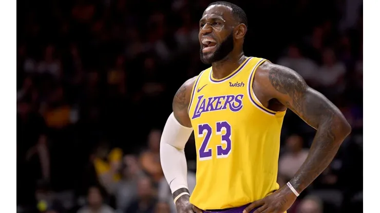 LeBron James, estrella de Los Angeles Lakers