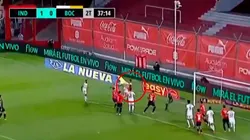 Soldano volvió al gol y con un cabezazo impecable le dio el empate a Boca