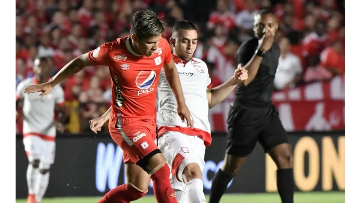 Alineaciones confirmadas para la final América de Cali vs Independiente Santa Fe