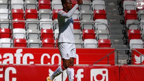 Michael Estrada abrió el marcador para los Diablos Rojos