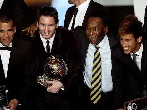 Messi le devolvió el saludo a Pelé tras su felicitación: "Fue lindo verlo"