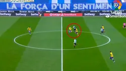 Con sombrero incluido y desde mitad de cancha: así fue el golazo descomunal de Raúl de Tomás