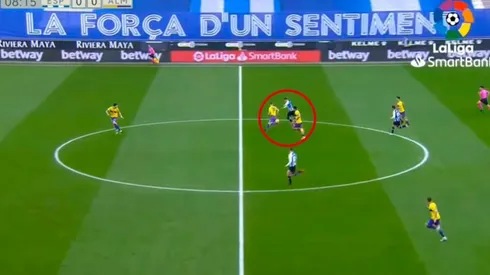 Con sombrero incluido y desde mitad de cancha: así fue el golazo descomunal de Raúl de Tomás