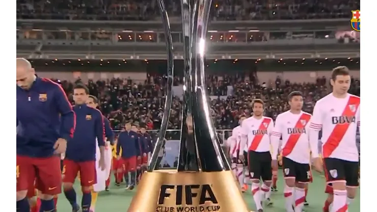 A 5 años: el tuit del Barcelona recordando la final que le ganó a River