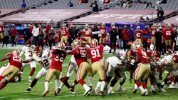 San Francisco 49ers jugando en Arizona