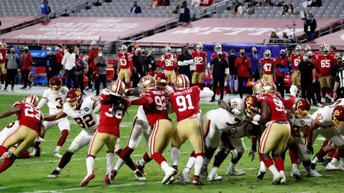 San Francisco 49ers jugando en Arizona
