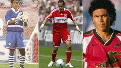 Jorge Campos, Cuauhtémoc Blanco y Hugo Sánchez