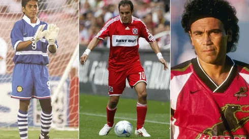 Jorge Campos, Cuauhtémoc Blanco y Hugo Sánchez