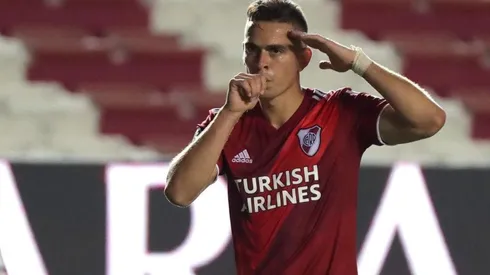 Borré volvió al gol contra Nacional, en Uruguay.