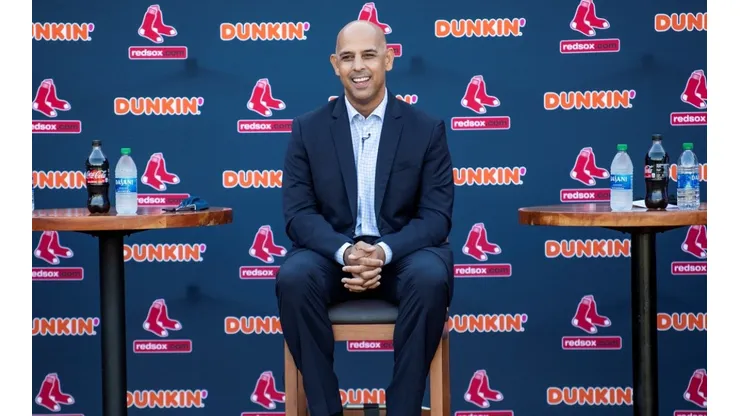 Alex Cora, manager de Boston Red Sox