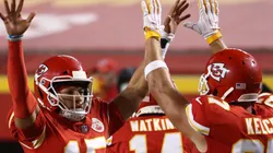 Patrick Mahomes y Travis Kelce