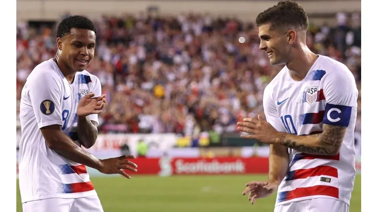 Weston McKennie y Christian Pulisic