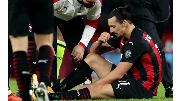 Desde Italia reportan que se acabó el 2020 para Zlatan Ibrahimovic