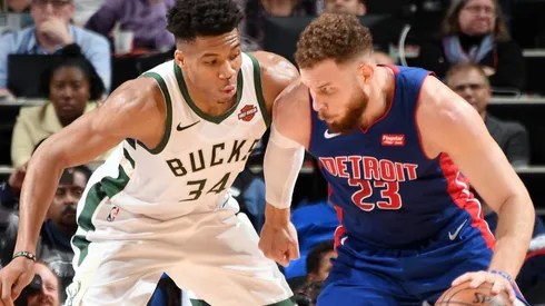 Giannis Antetokounmpo y Blake Griffin