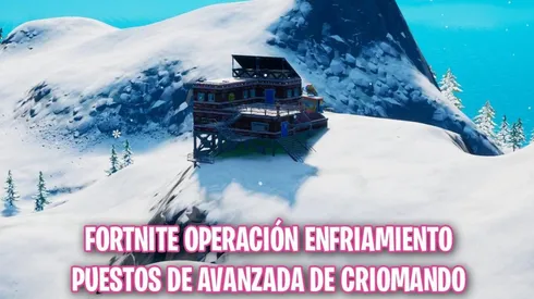 Dónde están los puestos de avanzada de Criomando en Fortnite