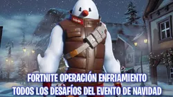 Todos los desafíos del evento Operación Enfriamiento en Fortnite