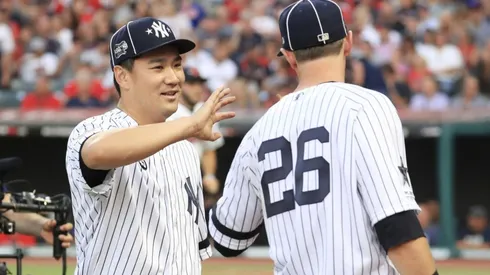 Masahiro Tanaka y DJ LeMahiue