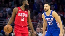 James Harden y Ben Simmons