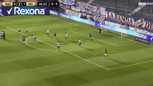 Foto del bombazo de Nico de la Cruz.