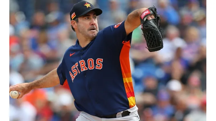 Justin Verlander, lanzador de Houston Astros