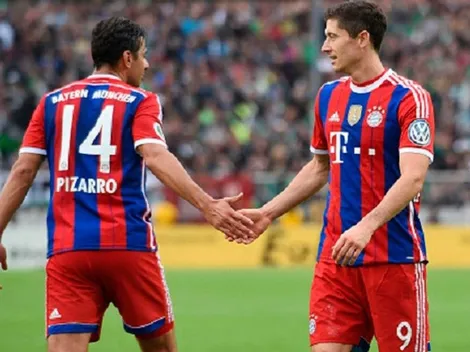 Claudio Pizarro mandó mensaje a Lewandowski para el premio The Best