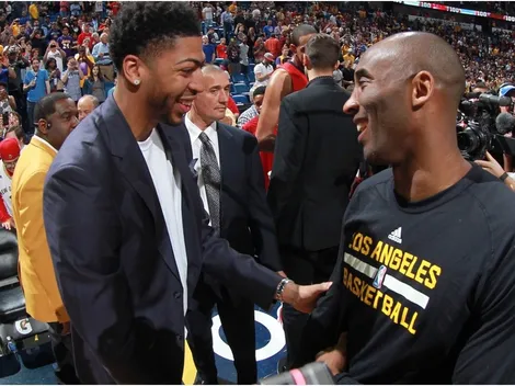 Kobe Bryant convenció a los Lakers de fichar a Anthony Davis