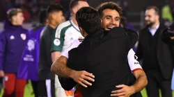 Gallardo: "Cuando un chico sale enojado por un cambio, le diría que mire a Ponzio"