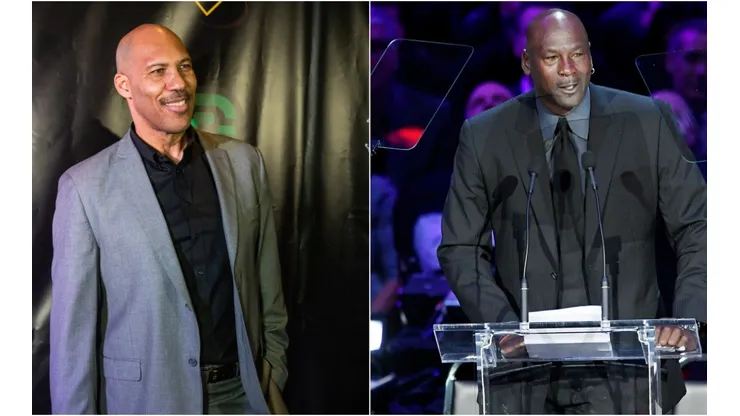 LaVar Ball y Michael Jordan (Foto: Getty)