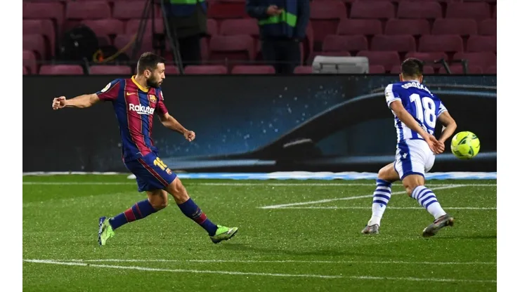 No sabíamos que tenía diestra: el golazo de Jordi Alba con su pierna inhábil
