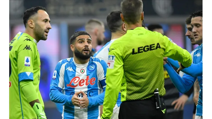 El error de Ospina que le costó la derrota al Napoli contra el Inter en Serie A.