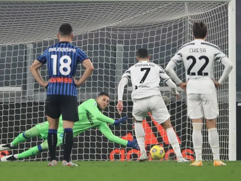 Juventus dejó pasar su chance y empató 1 a 1 con Atalanta