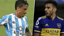Racing vs. Boca por la Copa Libertadores.