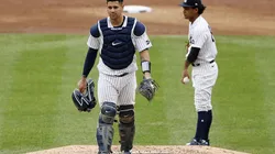 Gary Sánchez con Deivi García en New York Yankees