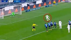Video: Cristiano se hizo cargo del penal y el arquero del Atalanta se lo atajó