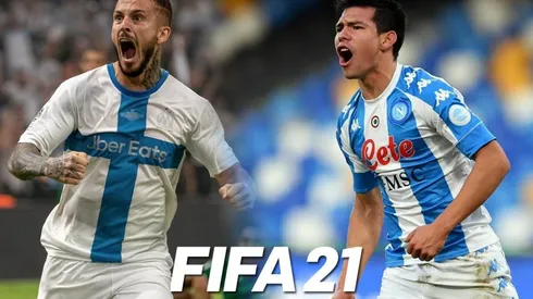 Chucky Lozano y Benedetto destacan en el nuevo Equipo de la Semana del FIFA 21