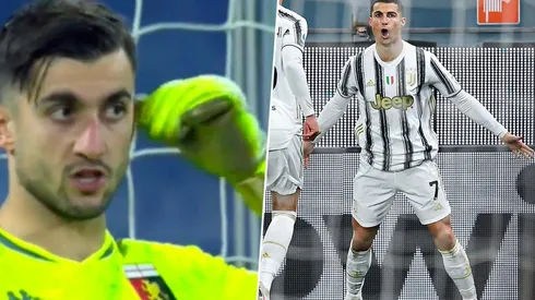 Video: la burla de Cristiano Ronaldo al arquero del Genoa después de convertirle