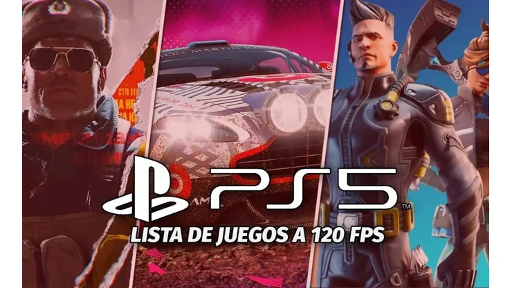 PS5 | ¿Qué juegos soportan 120 FPS en PlayStation 5?