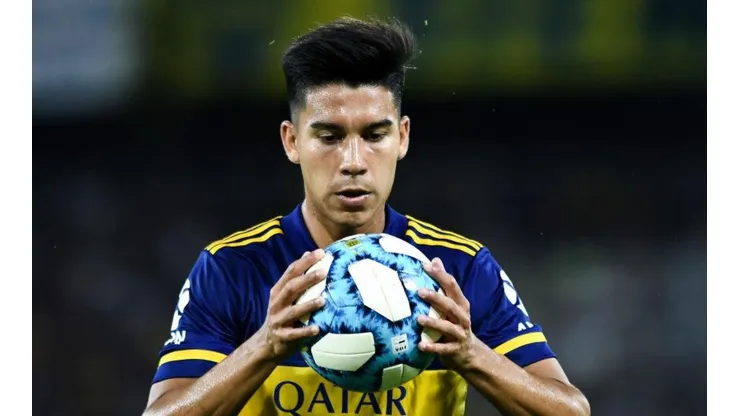 Guillermo 'Pol' Fernández con la camiseta de Boca.