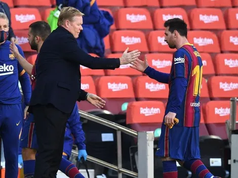 Koeman dejó en claro que Messi no puede irse del Barcelona: "Es el número 1"