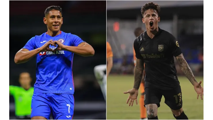 Cruz Azul vs. Los Angeles FC juegan por cuartos de final de la Concachampions este miércoles (Getty Images)