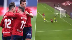 Golazo de Facundo Roncaglia para Osasuna.