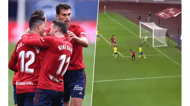 Golazo de Facundo Roncaglia para Osasuna.