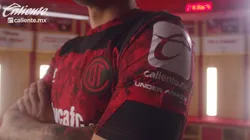 Toluca lucirá su alianza con Caliente en su nueva playera