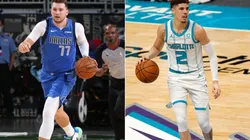 Luka Doncic y LaMelo Ball (Foto: Getty)
