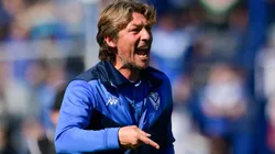 Gabriel Heinze durante su paso por Vélez Sarsfield.