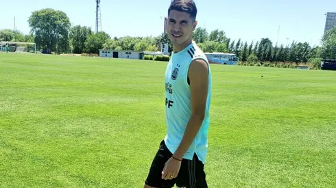 La Selección Argentina subió foto de Palacios en plena recuperación