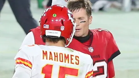 Patrick Mahomes y Tom Brady