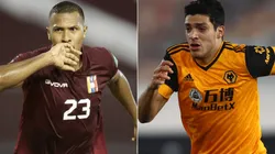 Salomón Rondón es opción para reemplazar a Raúl Jiménez.
