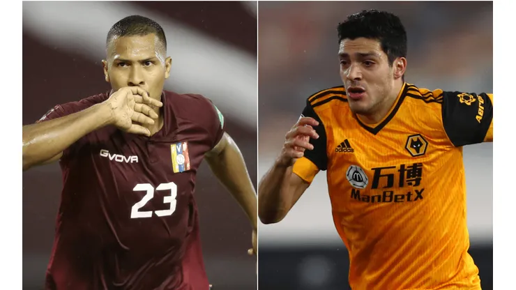 Salomón Rondón es opción para reemplazar a Raúl Jiménez.
