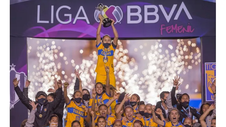 Tigres vence a Rayadas de Monterrey y es campeón de la Liga MX Femenil.